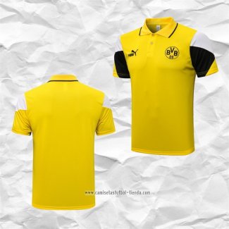 Camiseta Polo del Borussia Dortmund 2021 2022 Amarillo