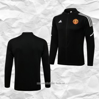 Chaqueta del Manchester United 2021 2022 Negro y Blanco