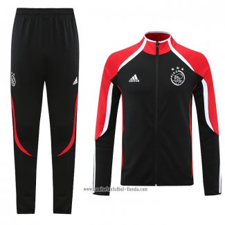 Chandal de Chaqueta del Ajax Teamgeist 2021 2022 Negro