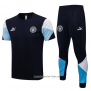 Chandal del Manchester City 2021 2022 Manga Corta Azul