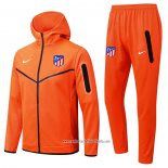 Chandal con Capucha del Atletico Madrid 2022 2023 Naranja