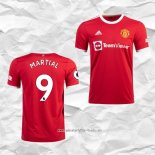 Camiseta Primera Manchester United Jugador Martial 2021 2022