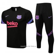 Chandal del Barcelona 2021 2022 Manga Corta Negro