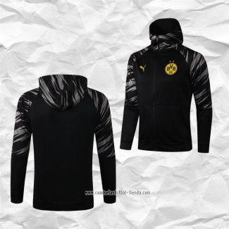 Chaqueta con Capucha del Borussia Dortmund 2021 Negro