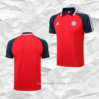 Camiseta Polo del Bayern Munich 2021-2022 Rojo