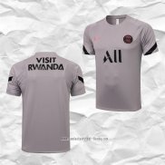 Camiseta de Entrenamiento Paris Saint-Germain 2021 2022 Gris