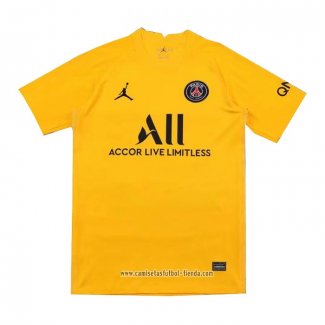 Camiseta Paris Saint-Germain Portero 2021 2022 Amarillo