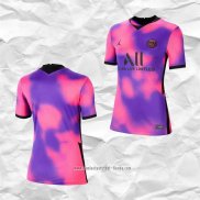 Camiseta Cuarto Paris Saint-Germain 2021 Mujer