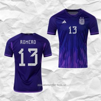 Camiseta Segunda Argentina Jugador Romero 2022