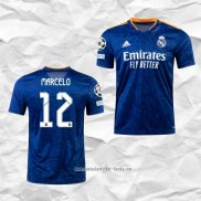 Camiseta Segunda Real Madrid Jugador Marcelo 2021 2022