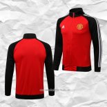 Chaqueta del Manchester United 2021 2022 Rojo y Negro