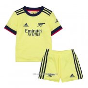 Camiseta Segunda Arsenal 2021 2022 Nino