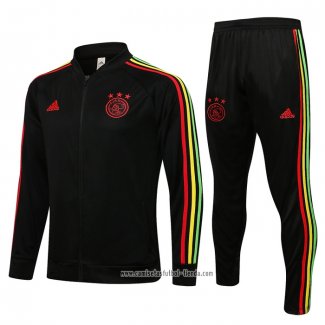 Chandal de Chaqueta del Ajax 2021 2022 Negro