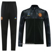 Chandal de Chaqueta del Manchester United Special 2021 2022 Negro